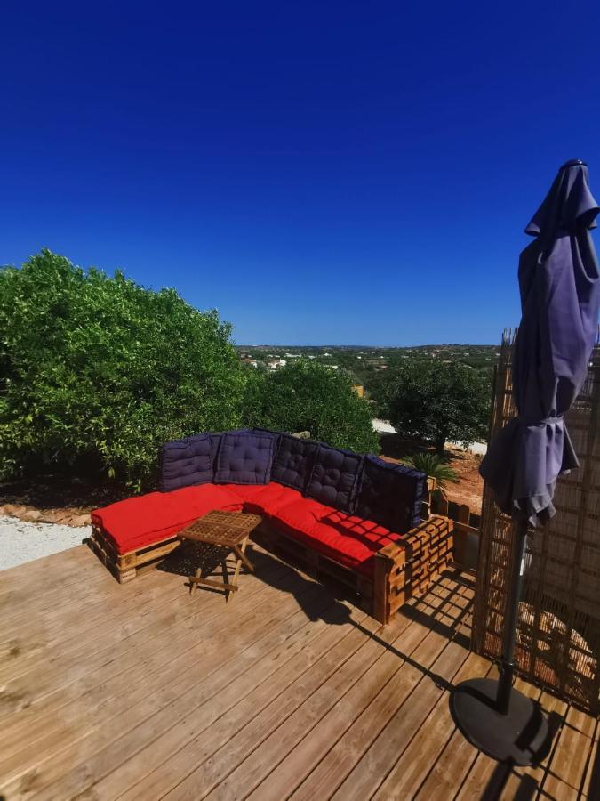 Willa Casa Azul-Tiny House With Fantastic View, Big Outdoor Space And Pool Silves Zewnętrze zdjęcie